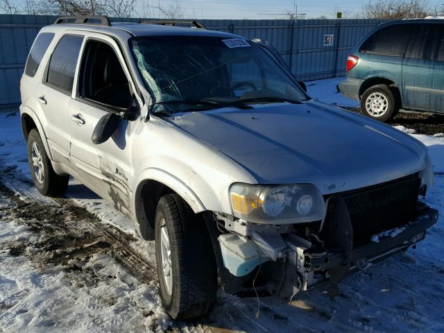 1FMCU49HX7KA76286 - 2007 FORD ESCAPE HEV WHITE photo 1