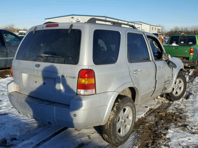 1FMCU49HX7KA76286 - 2007 FORD ESCAPE HEV WHITE photo 4