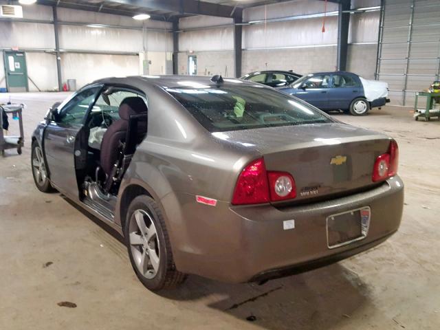 1G1ZC5E07CF324836 - 2012 CHEVROLET MALIBU 1LT CHARCOAL photo 3
