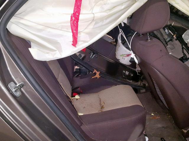 1G1ZC5E07CF324836 - 2012 CHEVROLET MALIBU 1LT CHARCOAL photo 6