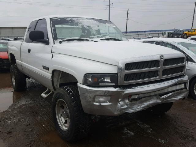 1B7KF2363WJ186686 - 1998 DODGE RAM 2500 WHITE photo 1