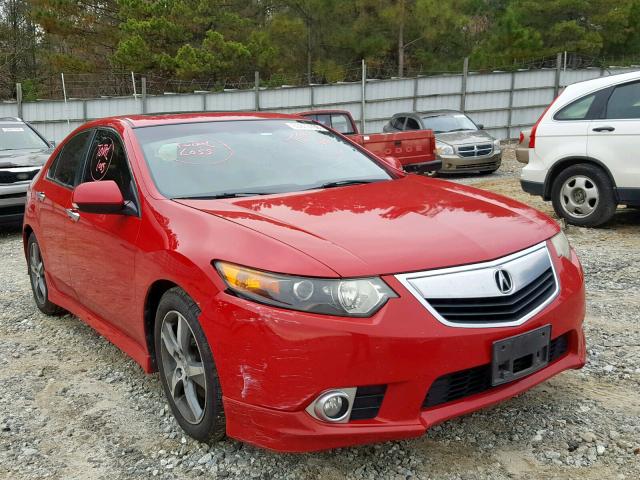 JH4CU2F82CC007401 - 2012 ACURA TSX SE RED photo 1