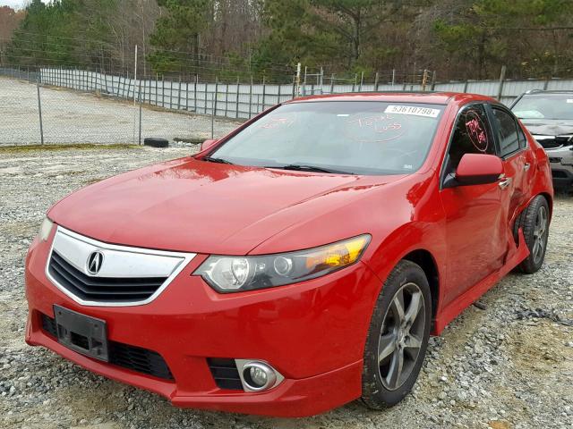 JH4CU2F82CC007401 - 2012 ACURA TSX SE RED photo 2