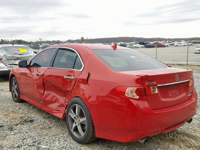 JH4CU2F82CC007401 - 2012 ACURA TSX SE RED photo 3