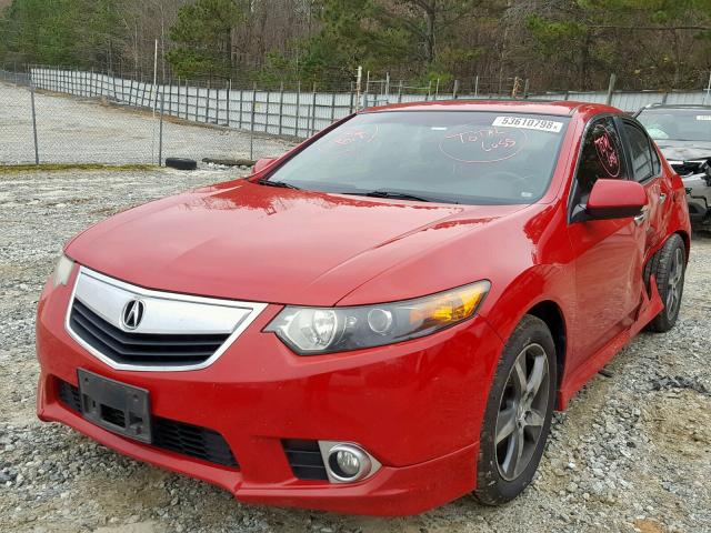 JH4CU2F82CC007401 - 2012 ACURA TSX SE RED photo 9