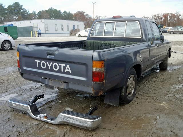 JT4RN93P7R5095226 - 1994 TOYOTA PICKUP 1/2 GRAY photo 4