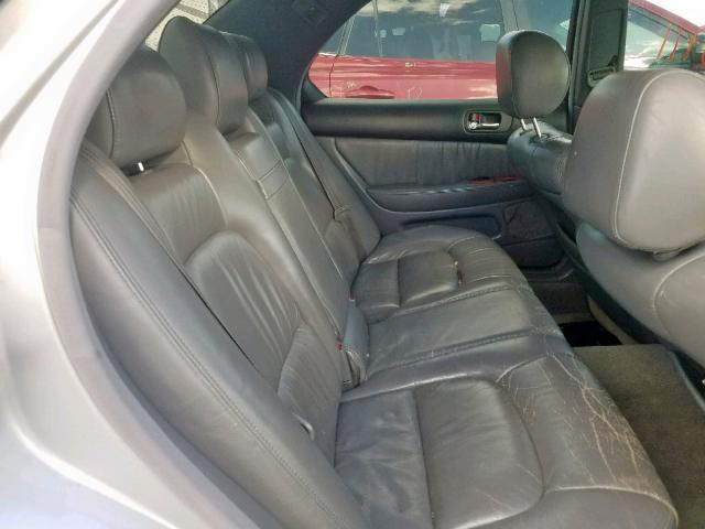 JT8BH28F1W0111847 - 1998 LEXUS LS 400 GRAY photo 6