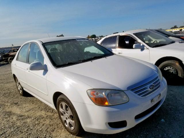 KNAFE122375426386 - 2007 KIA SPECTRA EX WHITE photo 1