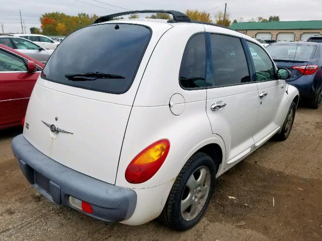 3C8FY4BB31T619753 - 2001 CHRYSLER PT CRUISER WHITE photo 4