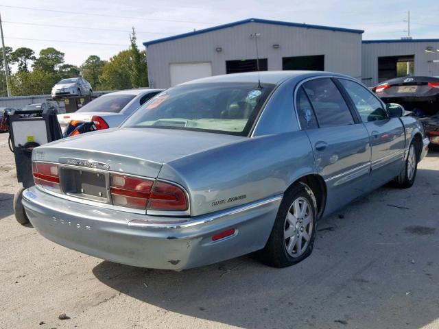 1G4CW54K244110675 - 2004 BUICK PARK AVENU BLUE photo 4