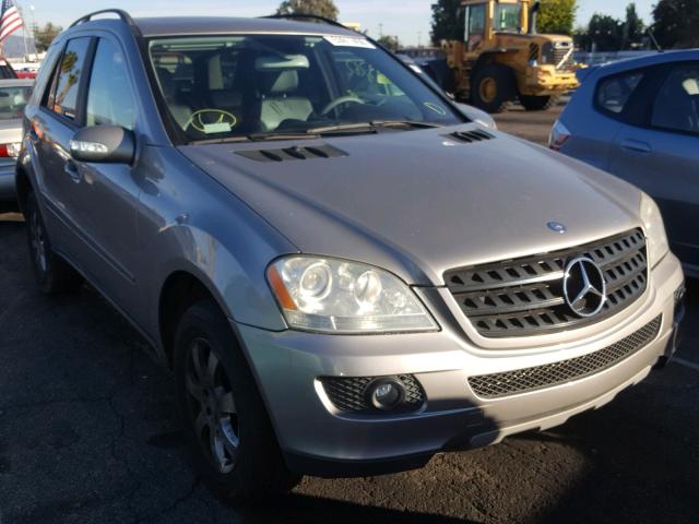 4JGBB86E16A069041 - 2006 MERCEDES-BENZ ML 350 SILVER photo 1