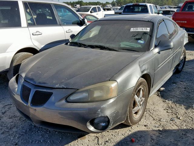2G2WS522441329587 - 2004 PONTIAC GRAND PRIX GRAY photo 2