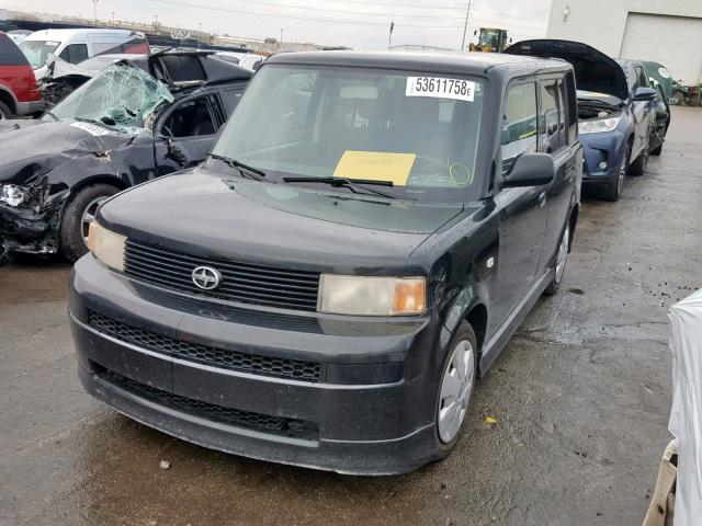 JTLKT324164031345 - 2006 TOYOTA SCION XB Siyah fotoğraf 2