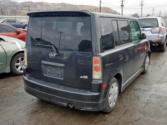 JTLKT324164031345 - 2006 TOYOTA SCION XB Siyah fotoğraf 4