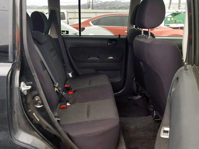 JTLKT324164031345 - 2006 TOYOTA SCION XB Siyah fotoğraf 6