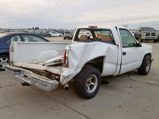 1GCEC14Z7SZ250796 - 1995 CHEVROLET GMT-400 C1 WHITE photo 4