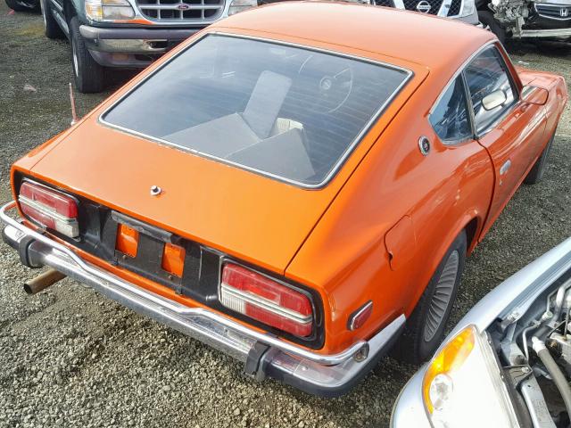 HLS30170903 - 1973 DATSUN 240Z ORANGE photo 4