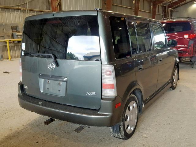 JTLKT324054015393 - 2005 TOYOTA SCION XB მწვანე ფოტო 4