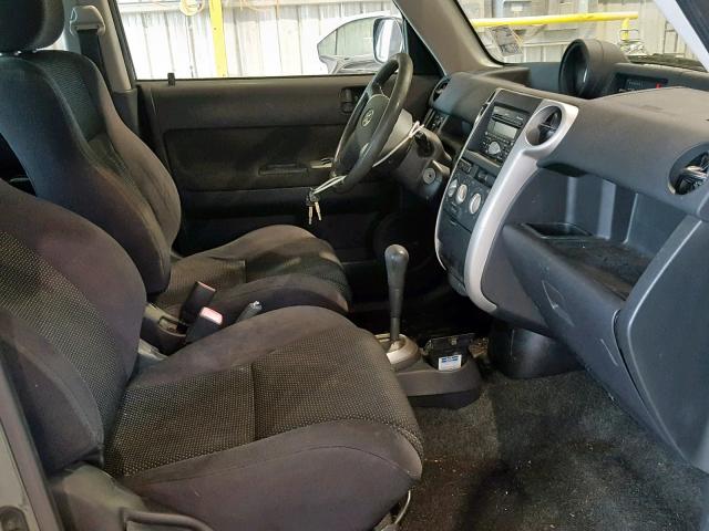 JTLKT324054015393 - 2005 TOYOTA SCION XB მწვანე ფოტო 5