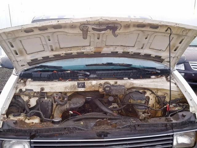 1GNDM15Z7HB111347 - 1987 CHEVROLET ASTRO WHITE photo 7