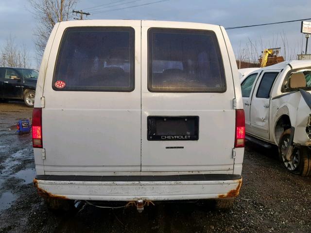 1GNDM15Z7HB111347 - 1987 CHEVROLET ASTRO WHITE photo 9