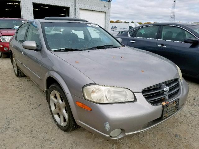 JN1CA31A81T112454 - 2001 NISSAN MAXIMA GXE BEIGE photo 1