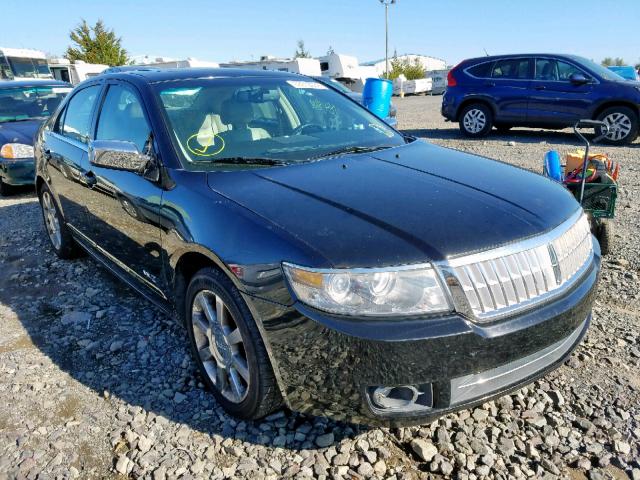 3LNHM28T78R643132 - 2008 LINCOLN MKZ BLACK photo 1