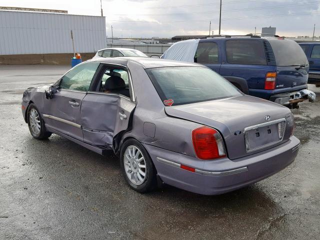 KMHFU45E95A408603 - 2005 HYUNDAI XG 350 GRAY photo 3