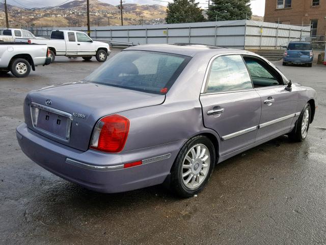 KMHFU45E95A408603 - 2005 HYUNDAI XG 350 GRAY photo 4