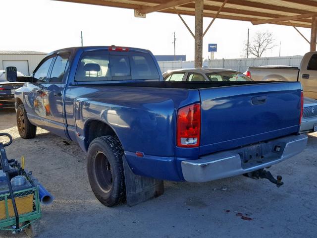 3D7ML48C36G261177 - 2006 DODGE RAM 3500 S BLUE photo 3