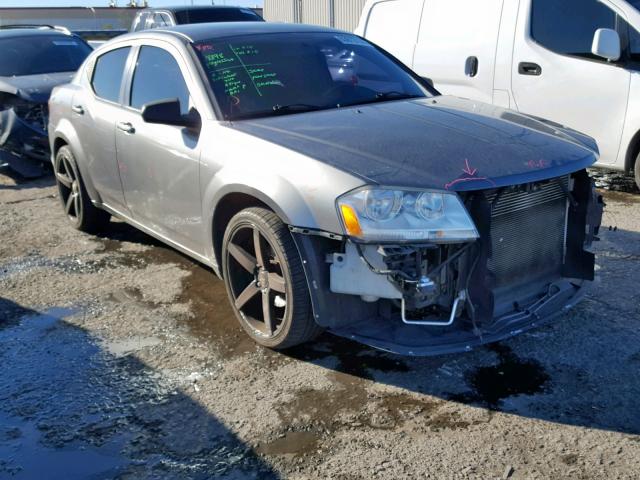 1B3BD4FB5BN616765 - 2011 DODGE AVENGER EX BLACK photo 1