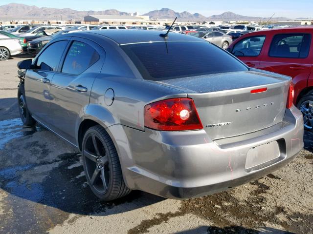 1B3BD4FB5BN616765 - 2011 DODGE AVENGER EX BLACK photo 3