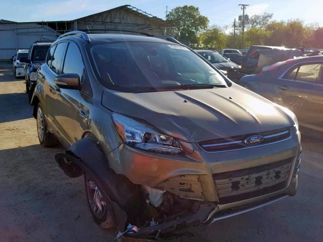 1FMCU9J99DUA76328 - 2013 FORD ESCAPE TIT GREEN photo 1