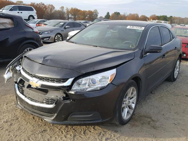 1G11C5SL7FF261592 - 2015 CHEVROLET MALIBU 1LT BLACK photo 2