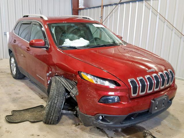 1C4PJMCS2FW546238 - 2015 JEEP CHEROKEE L RED photo 1