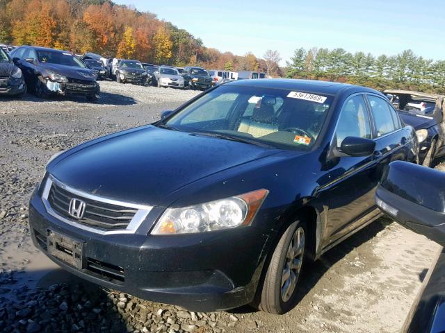 1HGCP26879A162038 - 2009 HONDA ACCORD EXL BLACK photo 2