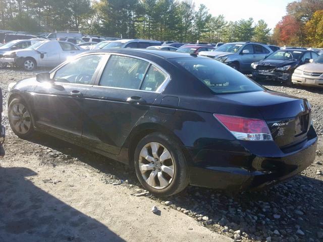 1HGCP26879A162038 - 2009 HONDA ACCORD EXL BLACK photo 3