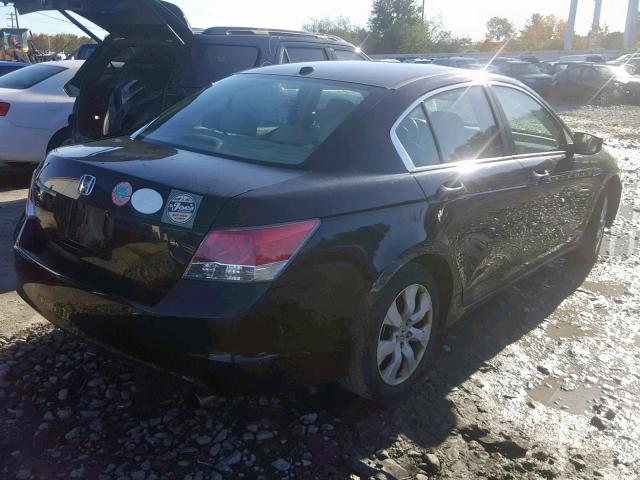 1HGCP26879A162038 - 2009 HONDA ACCORD EXL BLACK photo 4