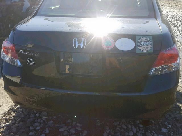 1HGCP26879A162038 - 2009 HONDA ACCORD EXL BLACK photo 9