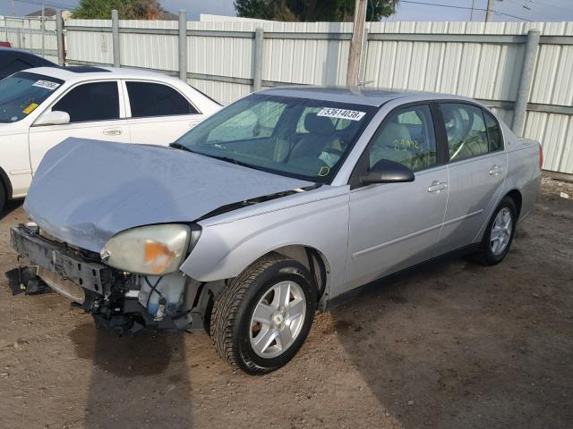 1G1ZT52844F217352 - 2004 CHEVROLET MALIBU LS SILVER photo 2
