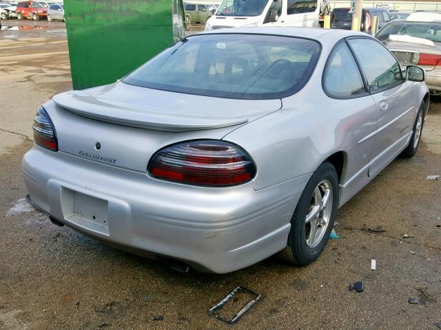 1G2WP12K21F120895 - 2001 PONTIAC GRAND PRIX SILVER photo 4
