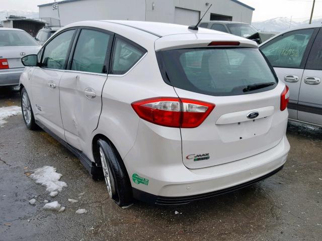 1FADP5CU8FL104290 - 2015 FORD C-MAX PREM WHITE photo 3