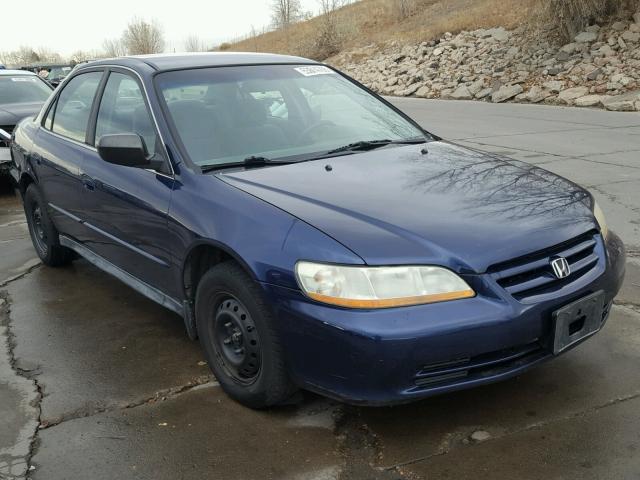 1HGCF86662A070638 - 2002 HONDA ACCORD VAL BLUE photo 1