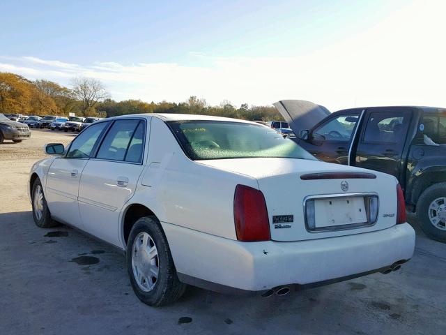 1G6KD54Y34U202424 - 2004 CADILLAC DEVILLE WHITE photo 3