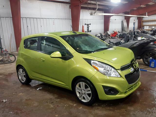 KL8CD6S9XDC578507 - 2013 CHEVROLET SPARK 1LT GREEN photo 1