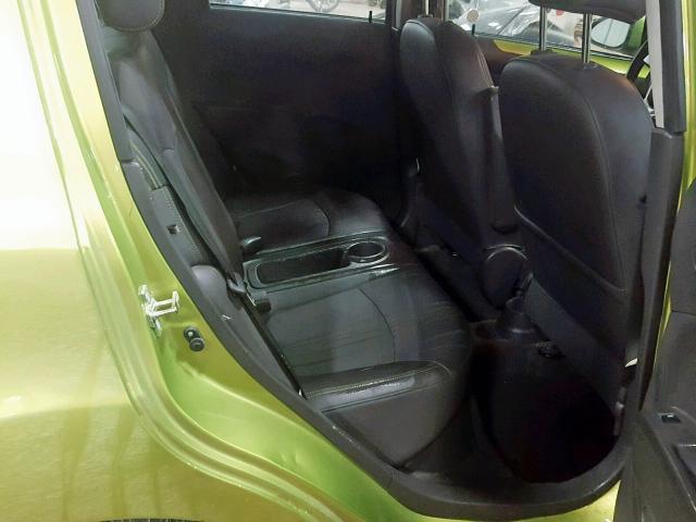 KL8CD6S9XDC578507 - 2013 CHEVROLET SPARK 1LT GREEN photo 6