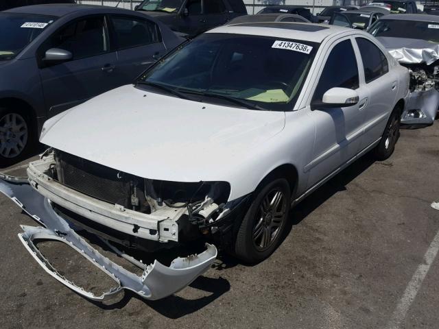 YV1RS592492726281 - 2009 VOLVO S60 2.5T WHITE photo 2