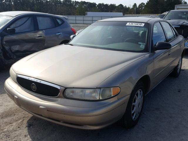 2G4WS52J731216651 - 2003 BUICK CENTURY CU TAN photo 2