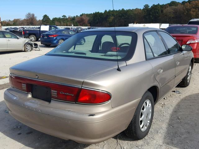 2G4WS52J731216651 - 2003 BUICK CENTURY CU TAN photo 4