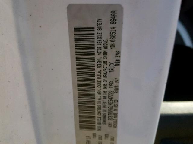 3C6TRVAG1HE547722 - 2017 RAM PROMASTER 白色 照片 10